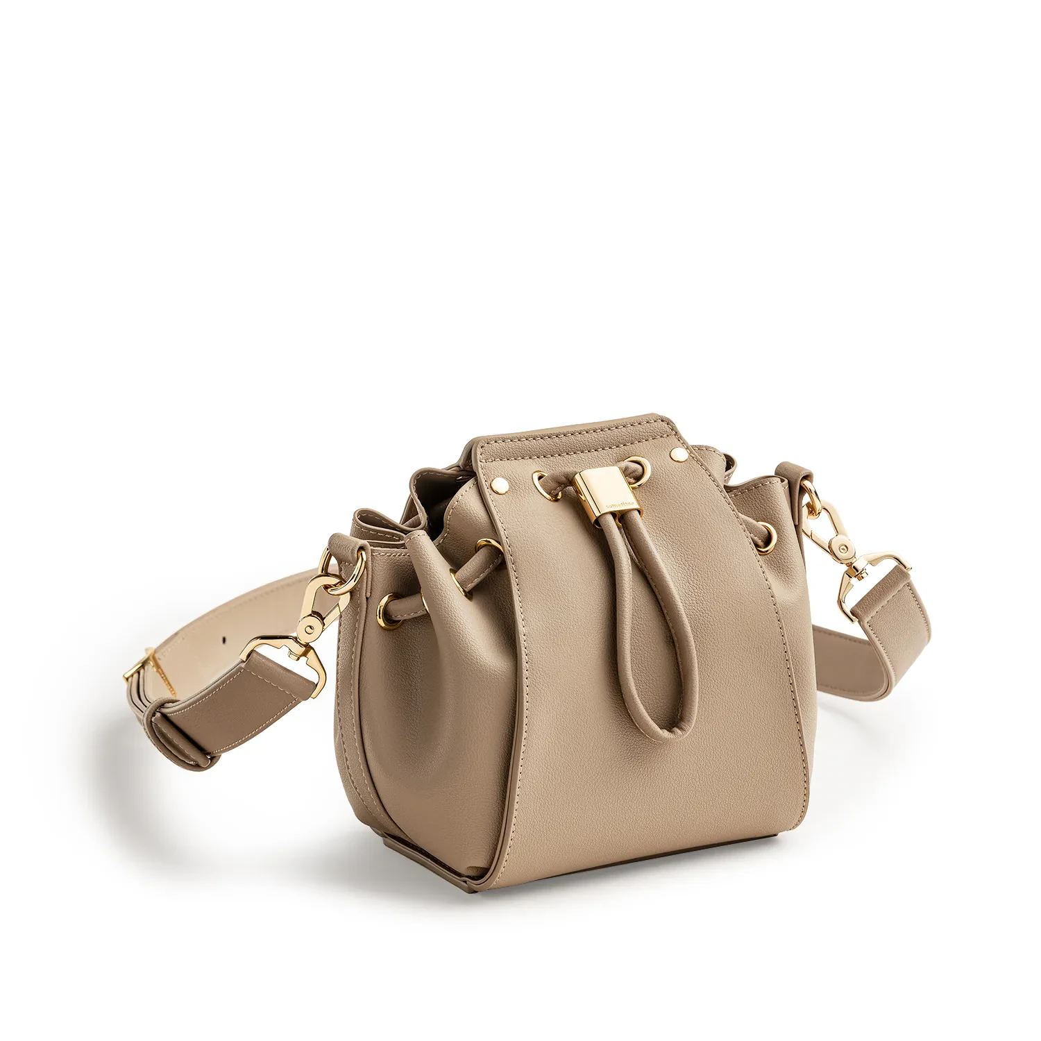 ESBUCKET MINI BUCKET BAG - LIGHT MOCHA